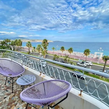 아파트 Front, Superbe Pour 4 Personnes 니스